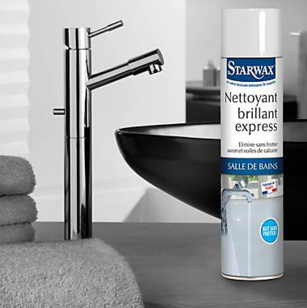 Aérosol nettoyant express salle de bains 600ml>Starwax Online