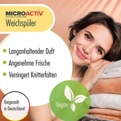 Höfer Chemie Assouplissant Végétalien Summer 2 x 10 L, Linge Doux, Parfum Estival Et Séchage Rapide* Nettoyant Pour Salle De Bains