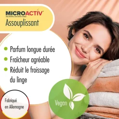 Höfer Chemie Assouplissant Végétalien Summer 4 x 10 L, Linge Doux, Parfum Estival Et Séchage Rapide* Nettoyant Pour Salle De Bains