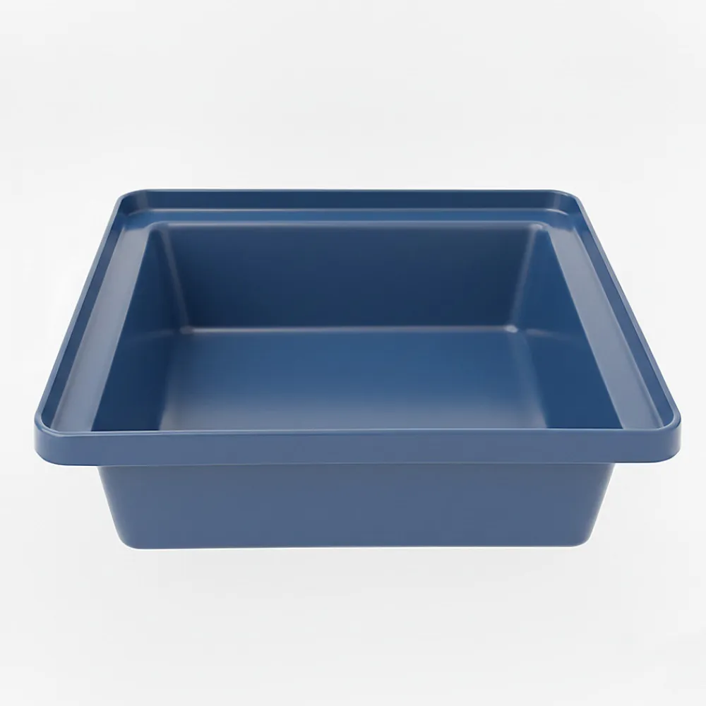Bac de rangement empilable 30l - BLEU - 17cm>Plast'Up Rotomoulage Outlet