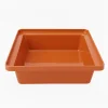 Bac de rangement empilable 30l - ORANGE - 17cm>Plast'Up Rotomoulage New