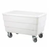 Bac double-paroi 310 L - roues chape inox - blanc>Gilac Best