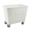 Bac double-paroi 500 L - roues chape inox - blanc>Gilac Sale