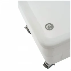 Bac double-paroi 500 L - roues chape inox - blanc><noscript><img width=