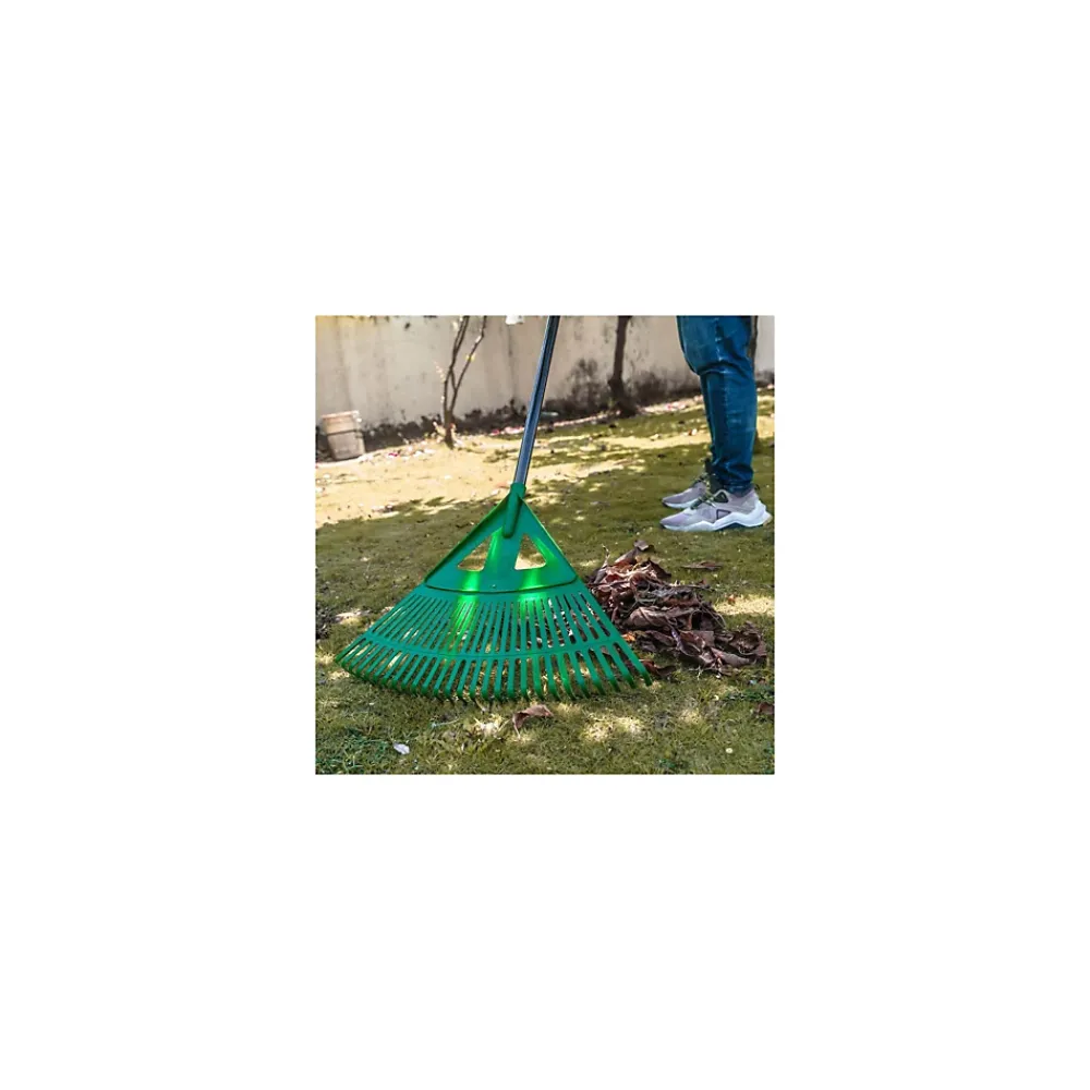 Suan Balai à feuilles de jardin - - Grande taille avec 27 dents* Balai Et Tête De Balai