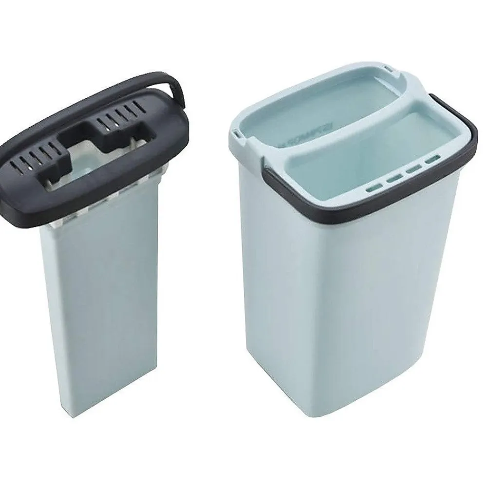 Balai serpillière plat avec seau essoreuse deux compartiments + 3x lavette offerte>Importdistrib Outlet