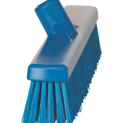 Vikan Balai contact alimentaire 410 mm, Souple-dur, Bleu, douille inclinée* Balai Et Tête De Balai