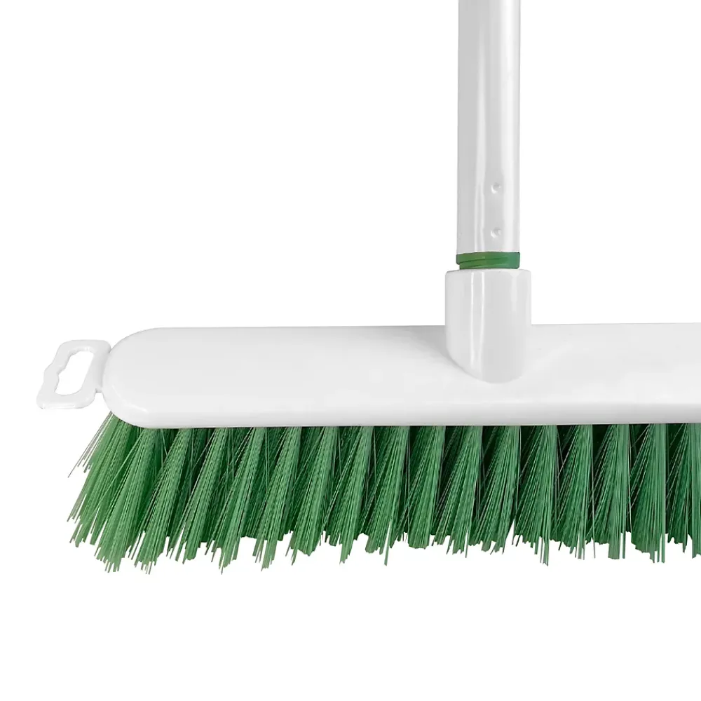 Balai droit poils rigide blanc L.28 x l.5cm* Balai Et Tête De Balai