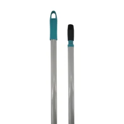 GoodHome Balai serpillère à franges microfibre et plastique blanc et bleu l.8 cm* Serpillère