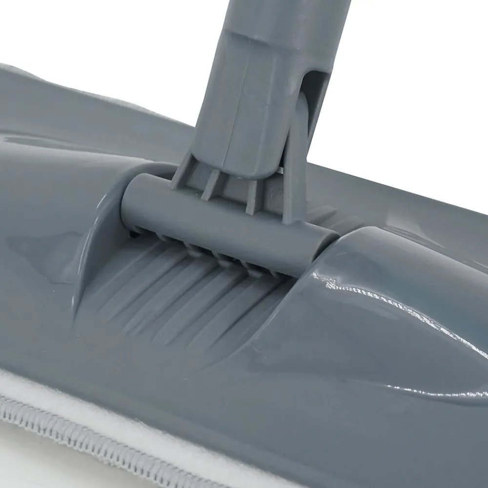 Balai serpillère microfibre avec vaporisateur gris et bleu L.124 x l.12 cm>GoodHome Discount