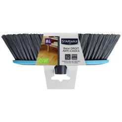 Starwax Balai sol intérieur bords droits antichocs* Balai Et Tête De Balai