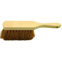 Balayette coco 29 cm manche court ->Wilmart
