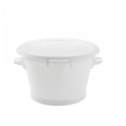 Gilac Baquet rond fond renforcé 50 L - blanc* Seau, Bassine, Récipient De Ménage