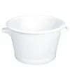 Gilac Baquet rond fond renforcé 75 L - blanc* Seau, Bassine, Récipient De Ménage