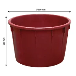 Baquet rond renforcé 225 L Plastique Alimentaire><noscript><img width=