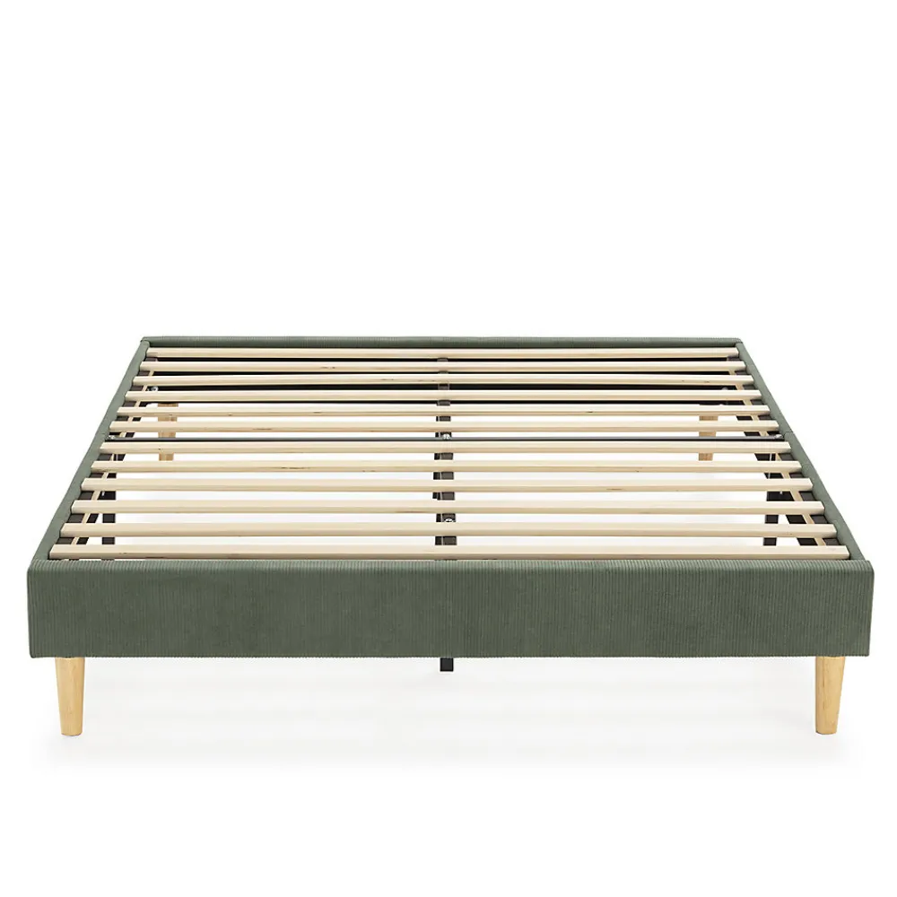 Base rembourrée Bari 150x190 cm Vert>Vs Venta-Stock Sale
