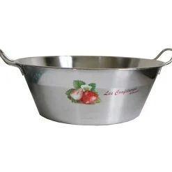 Baumalu Bassine à confiture décorée 38 cm - 9 litres environ* Seau, Bassine, Récipient De Ménage