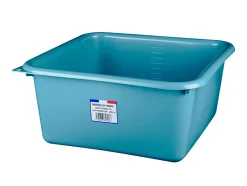 Bassine cuvette carrée 15L coloris bleu* Seau, Bassine, Récipient De Ménage