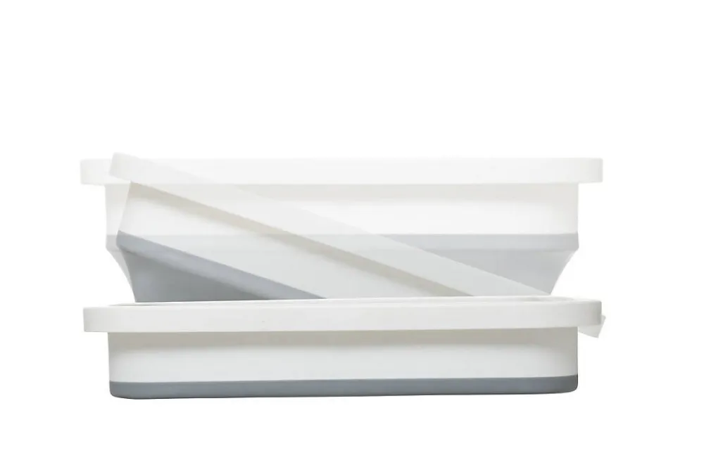 Bassine retractable 8L - Blanc Gris ->5Five Sale