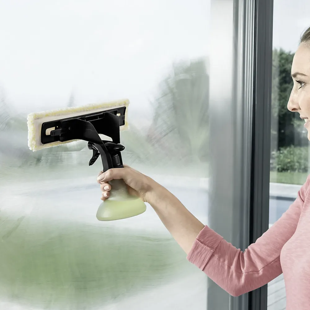 Bonnette microfibres jaune pour nettoyeur de vitres Karcher wv vendue par 2>Kärcher Sale