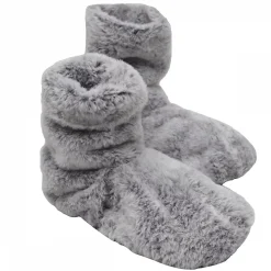 Vivezen Boots, bottes, chaussons chauffants micro ondes déhoussables - Du 36 au 43 - Gris clair -* Couverture