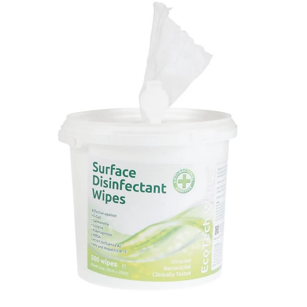 Boîte de Lingettes Désinfectantes de Surface - 500 Lingettes> Clearance