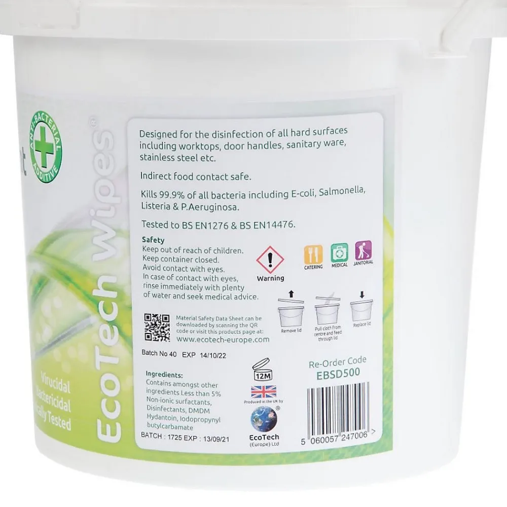 Boîte de Lingettes Désinfectantes de Surface - 500 Lingettes> Clearance