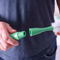 GoodHome Brosse de nettoyage pour radiateur flexible poils rigide blanc l.5cm* Brosse De Nettoyage