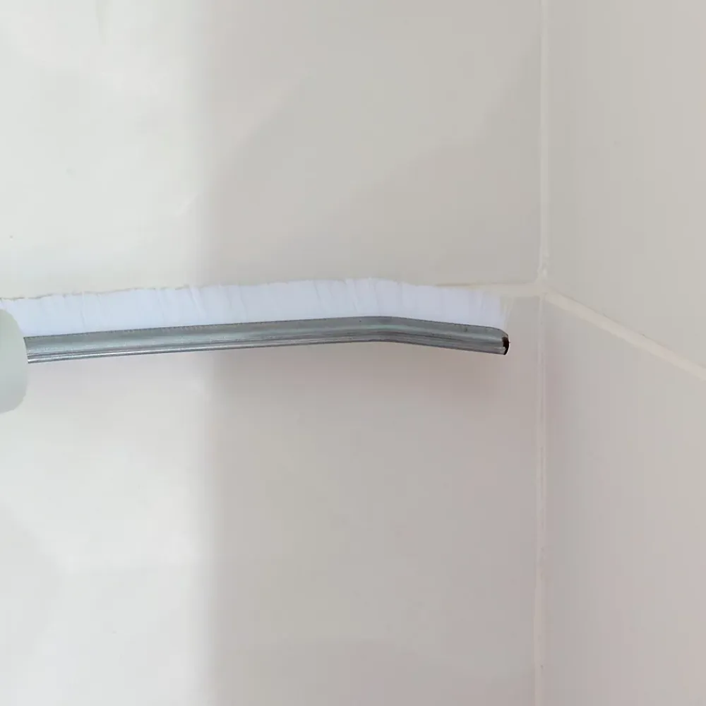 GoodHome Brosse joints carrelage poils rigide blanc l.2.5 cm* Brosse De Nettoyage