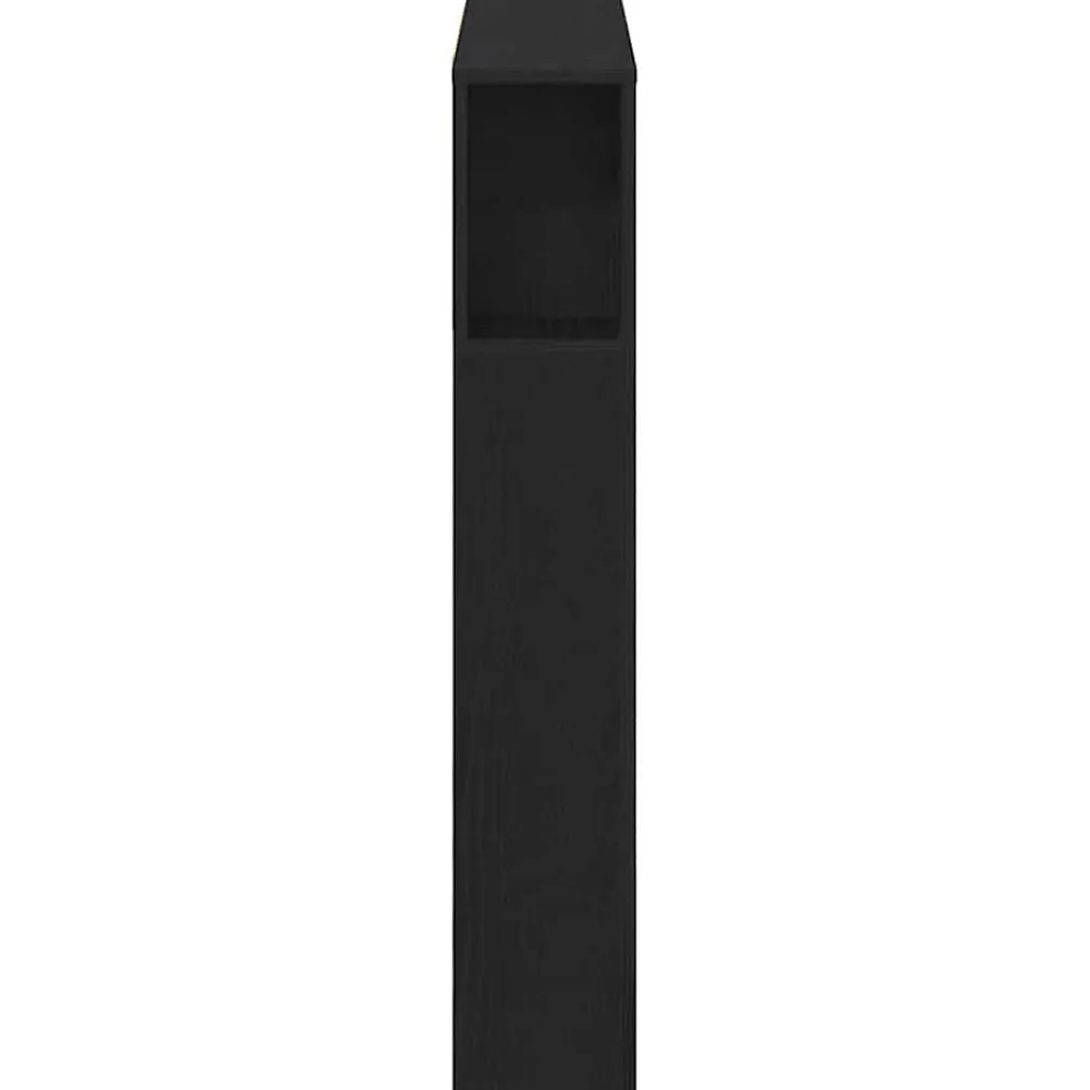 Cabinet de Tête de Lit Chêne noir 120 x 18.5 x 102.5 cm>Vidaxl Best