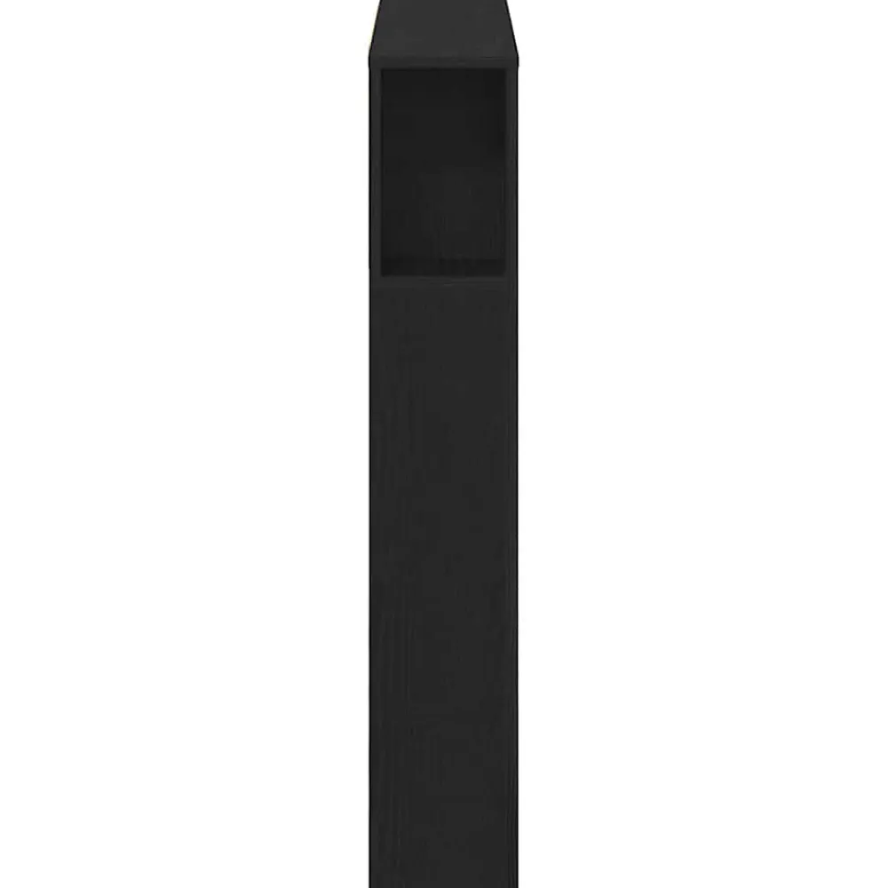 Vidaxl Cabinet de Tête de Lit Chêne noir 120 x 18.5 x 102.5 cm* Tête De Lit