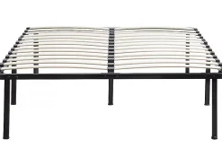 Cadre à lattes + pieds pour matelas 140 x 190 cm - 26 lattes>Habitat Et Jardin Outlet