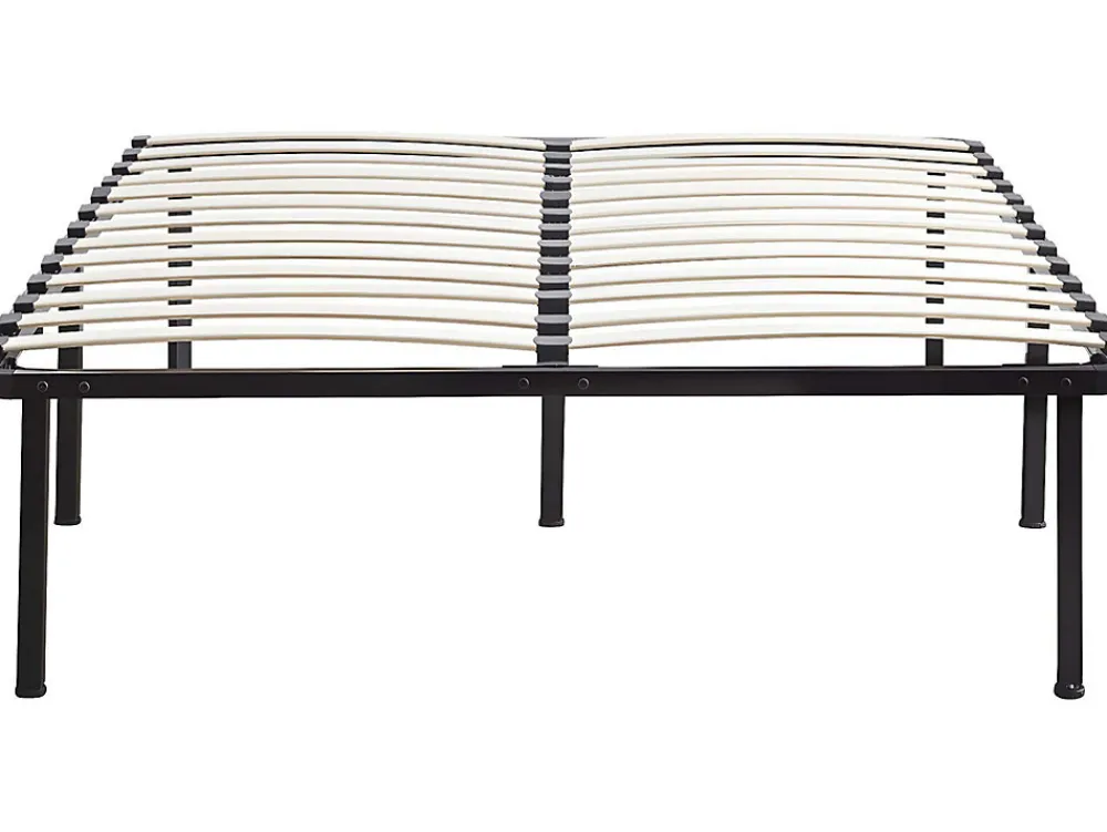Cadre à lattes + pieds pour matelas 140 x 190 cm - 26 lattes>Habitat Et Jardin Outlet