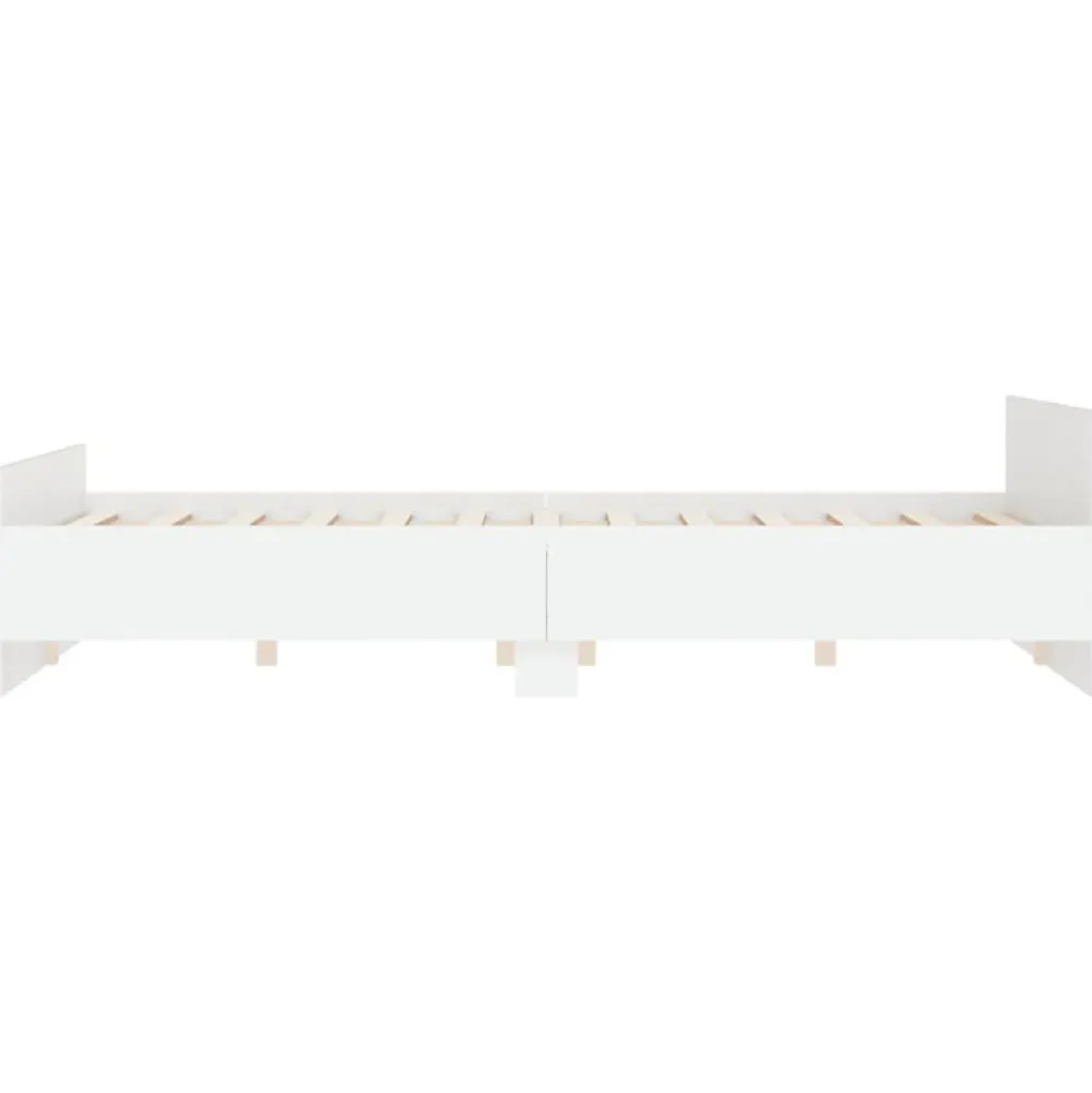 Cadre de lit sans matelas blanc 120x190 cm>Vidaxl Online