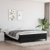Cadre de lit sans matelas noir 180x200 cm tissu>Vidaxl Discount