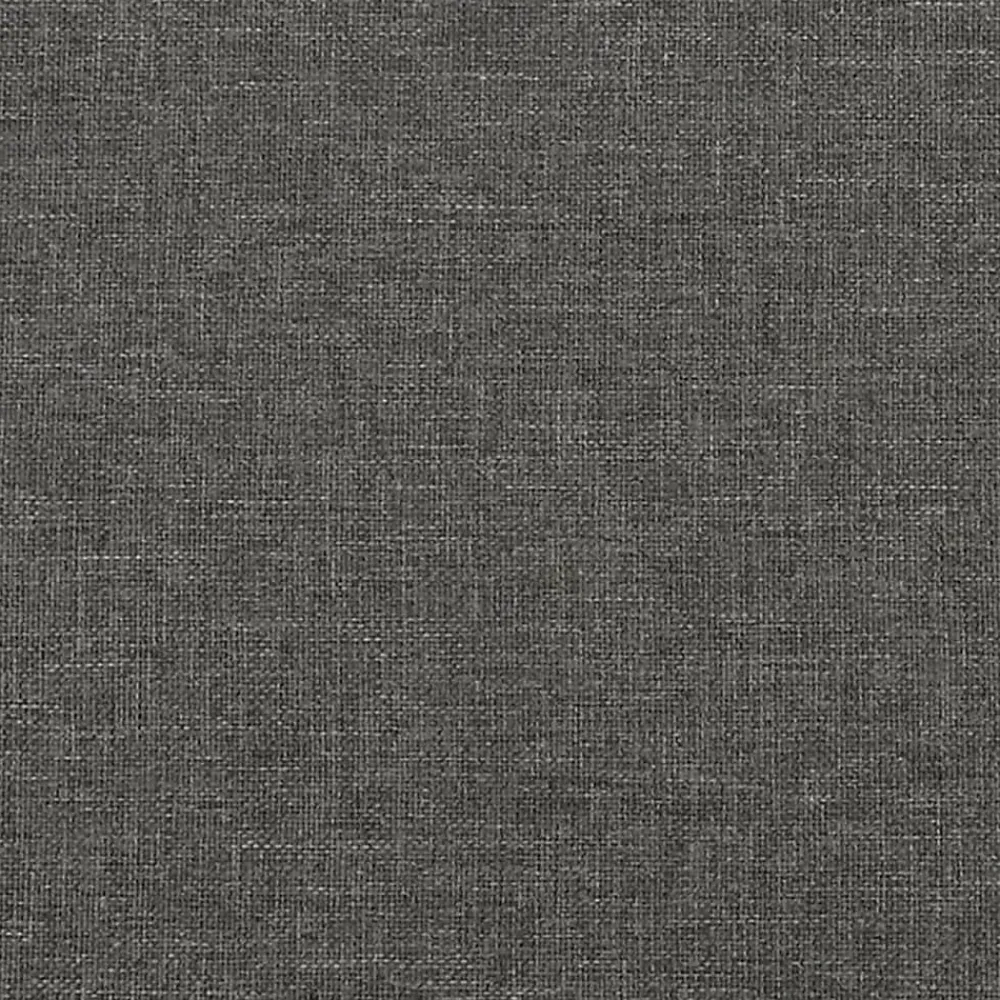 Vidaxl Cadre de lit sans matelas gris foncé 180x200 cm tissu* Sommier