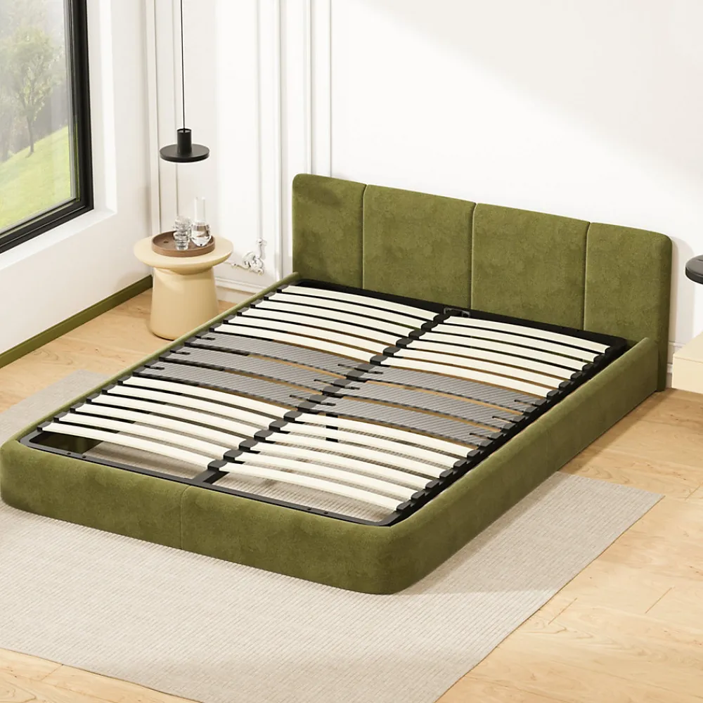 Cadre lattes 140x190 cm, 2x15 Lattes Peuplier Naturel>Teeno Sale
