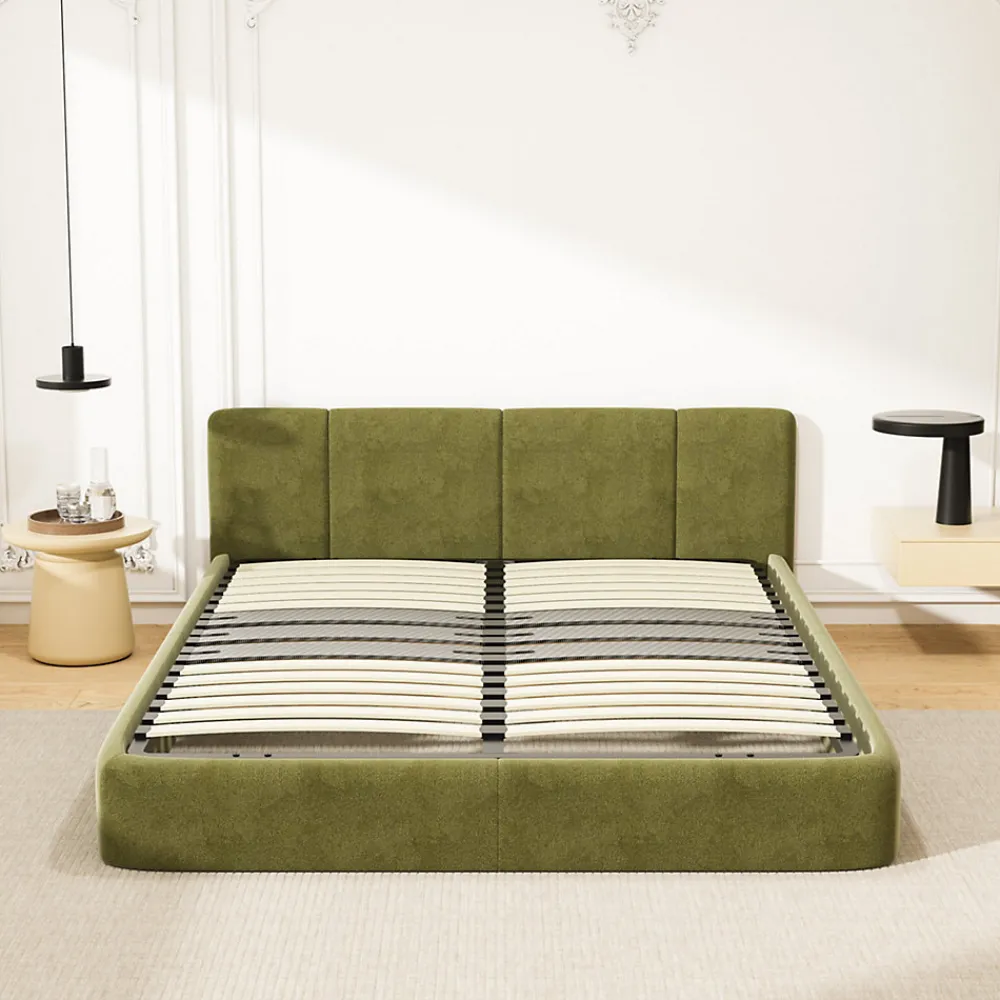 Cadre lattes 140x190 cm, 2x15 Lattes Peuplier Naturel>Teeno Sale