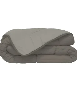 CALGARY Couette chaude Microfibre 400g/m² Taupe & Lin 240x260cm>Toison d'Or Hot