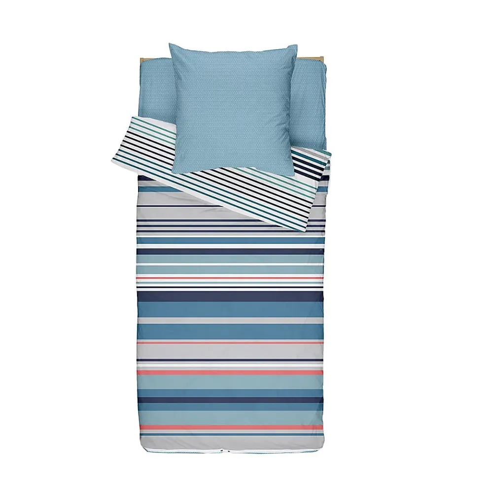 Bleu Calin Caradou Parure de lit Enfant 90x190cm Avec Couette Imprimé Ritmo* Parure De Lit