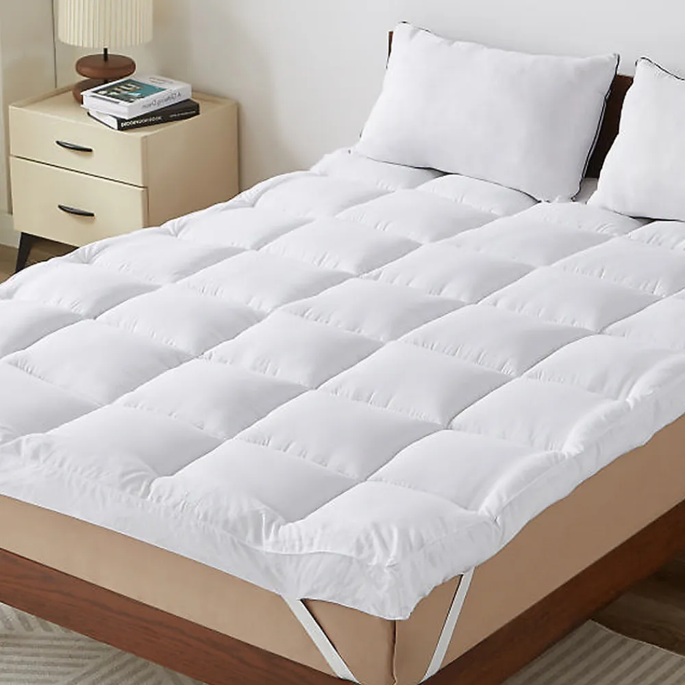 Surmatelas Moelleux 180x200 cm Extra Epais Microfibre Respirante Antiderapant 4 Bandes Elastiques Anti Acariens>Casabel Clearance
