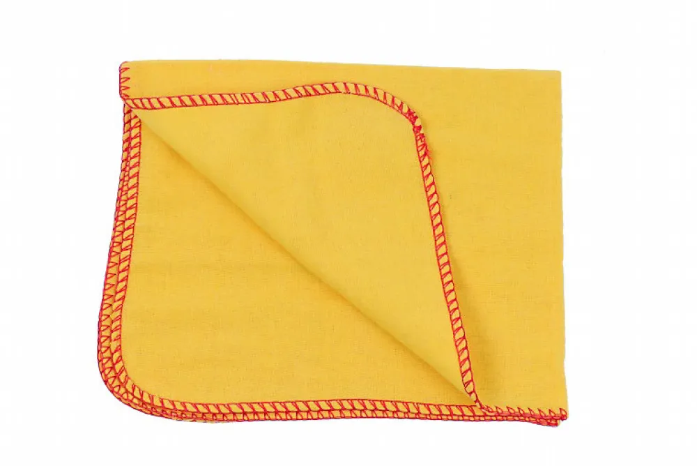 Chamoisine Coton Jaune 40X50 cm - Lot de 10 - Guialto> Clearance