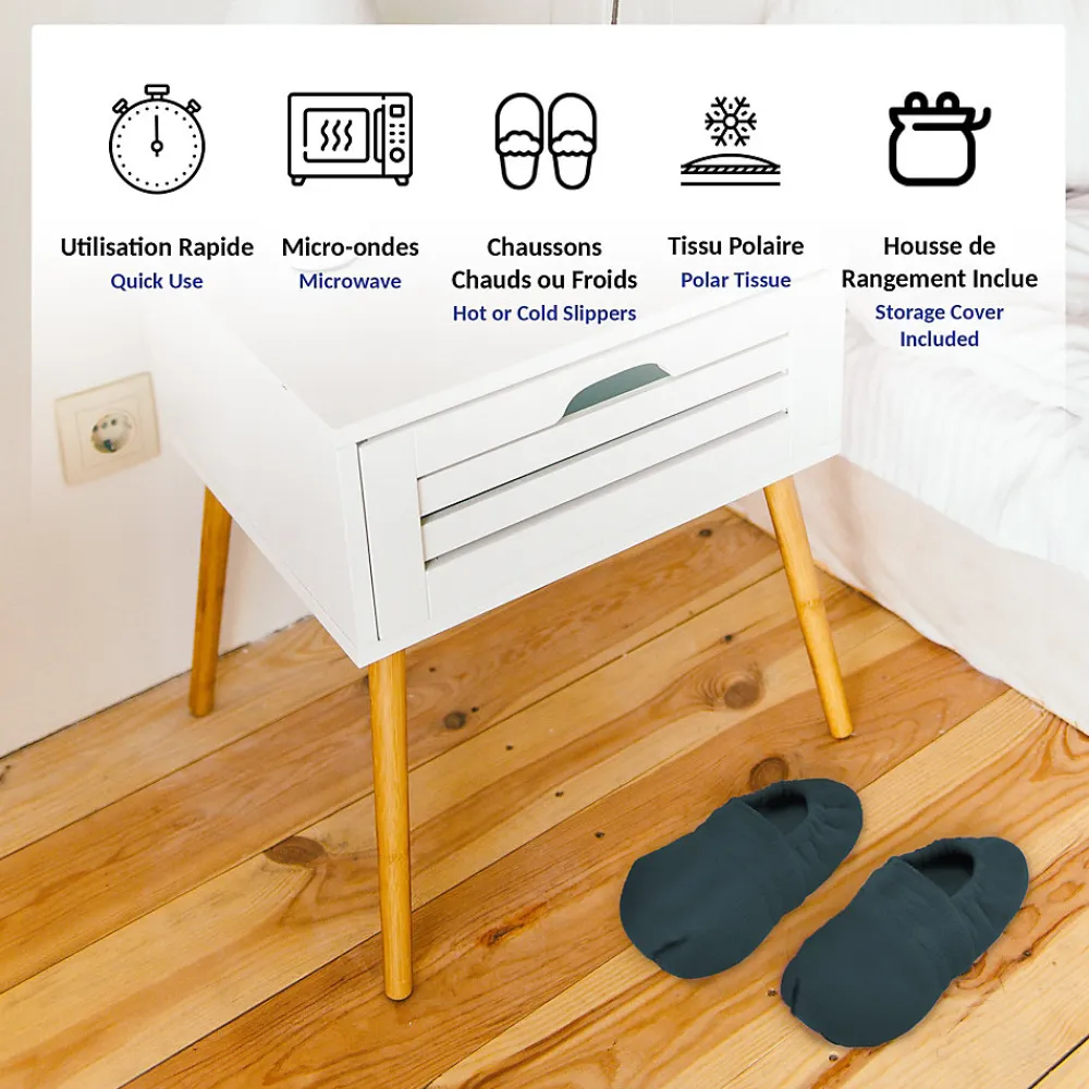 Chaussons Chauffants - Bouillote 36-40 - Micro-Ondes>Fishtec Best
