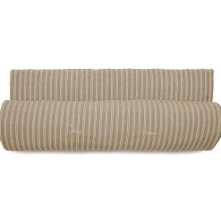 Chemin de lit coton lavé 80x200 cm LILI DÉCO marron camel>Linnea Clearance
