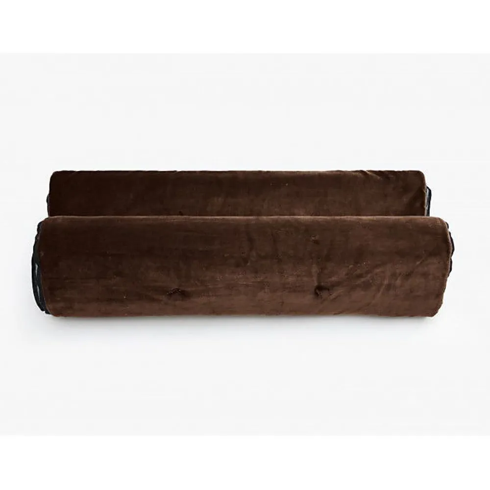 Chemin de lit velours "Isilde" - Bronze - 70 x 240 cm>Vent Du Sud New