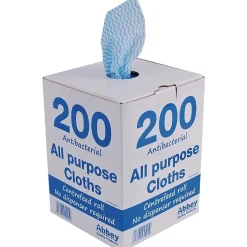 Chiffon tout usage antibactérien bleu - Jantex* Eponge