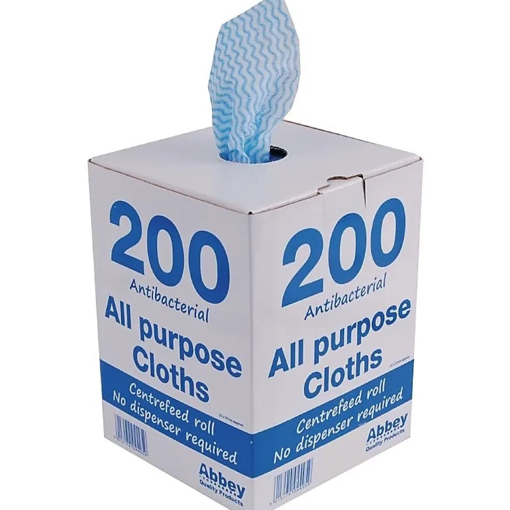 Chiffon tout usage antibactérien bleu - Jantex* Eponge