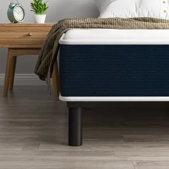 Combinaison lit 140x190 cm, matelas en mousse à mémoire de forme de 15 cm d'épaisseur + cadre de lit en fer, 9 pieds>Teeno Clearance