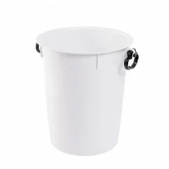 Conteneur alimentaire 50 L avec poignées noires - blanc>Gilac Clearance