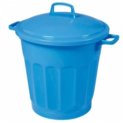 Conteneur alimentaire rond HACCP 50 L - bleu><noscript><img width=